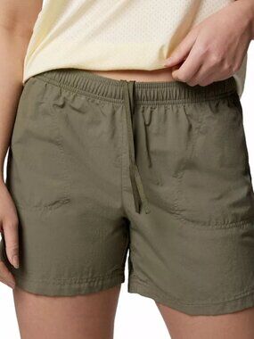 Columbia Women's Sandy River Shorts II in Stone Green NWT